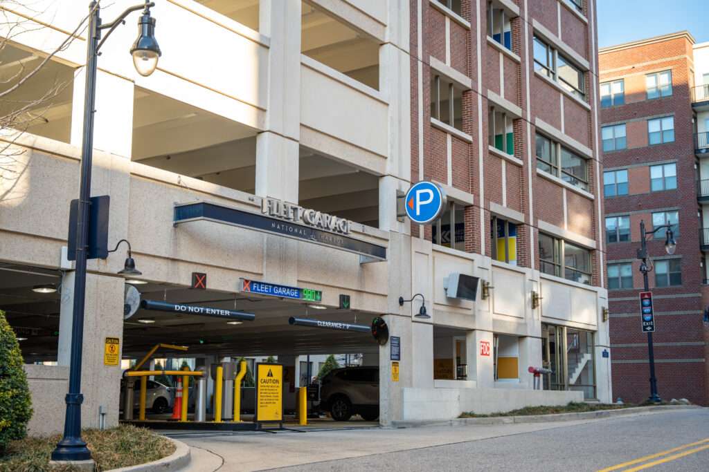 SP+ Parking facilities in National Harbor, Oxon Hill, MD.