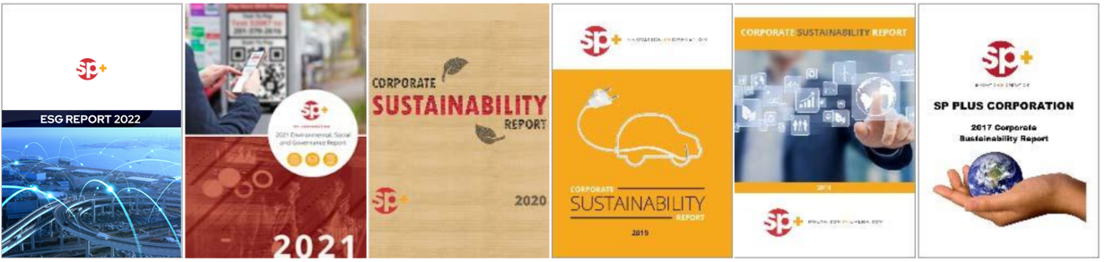 SP+ Sustainability books